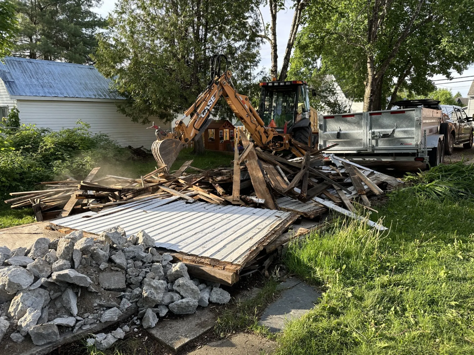 Démolition de bâtiments & maisons