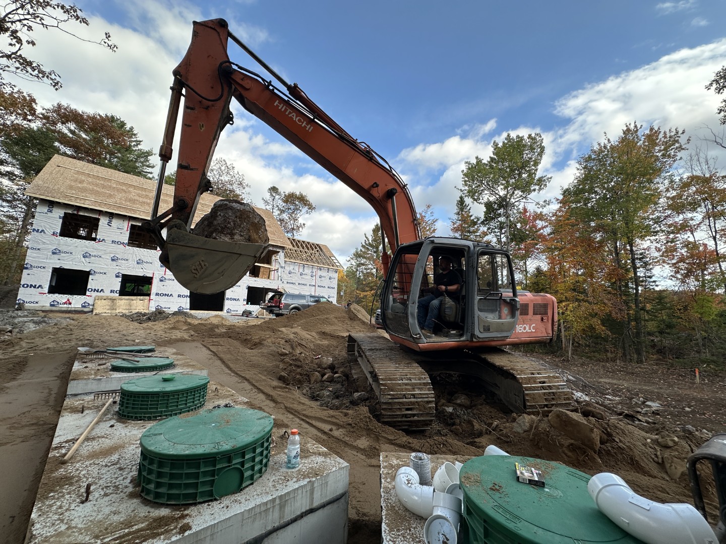 Champ septique complet — réalisation 3