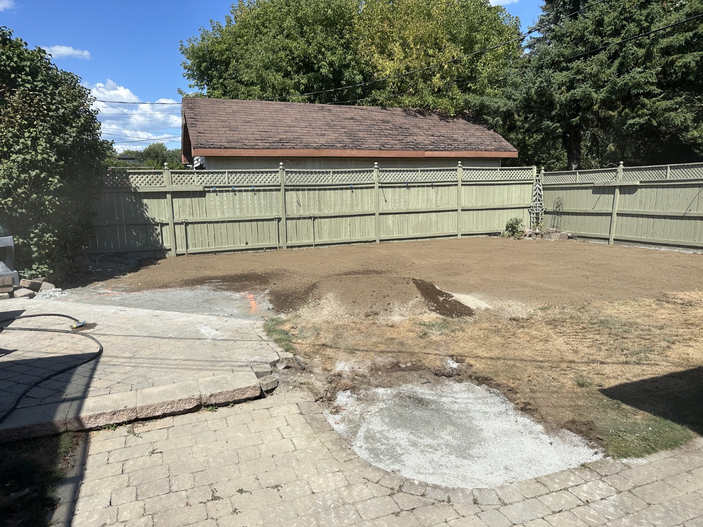 Démolition de piscine creusée — réalisation 5