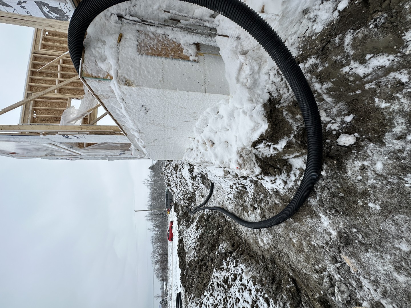 Drain français & drainage autour des maisons — réalisation 4