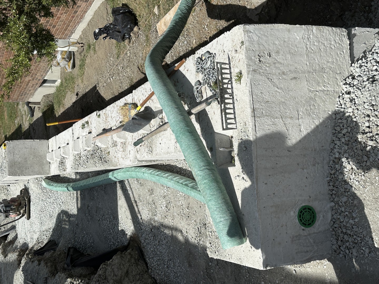 Drain français & drainage autour des maisons — réalisation 7