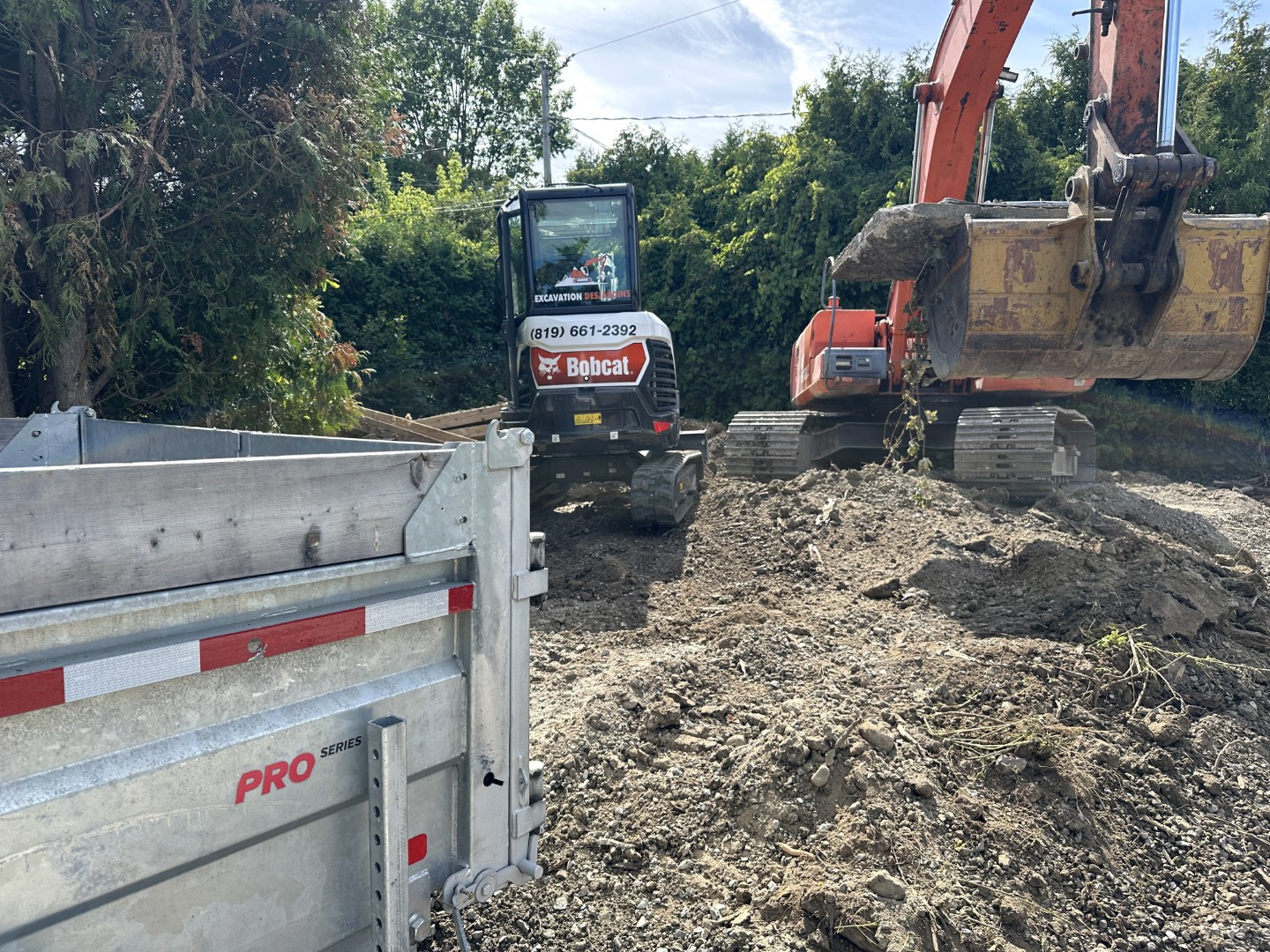 Excavation générale — réalisation 9