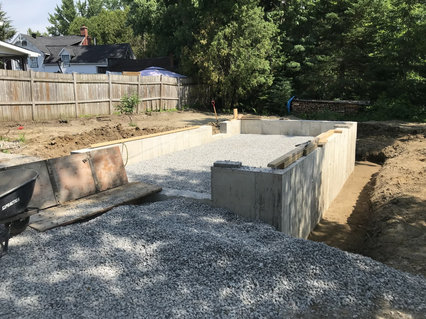 Fondation nouvelle construction — réalisation 8