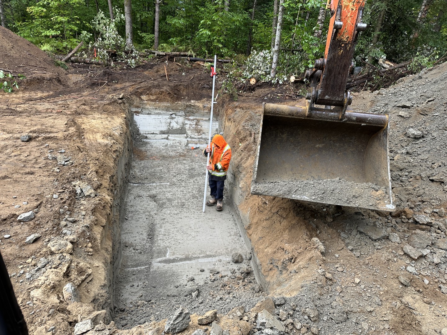 Fondation nouvelle construction — réalisation 9