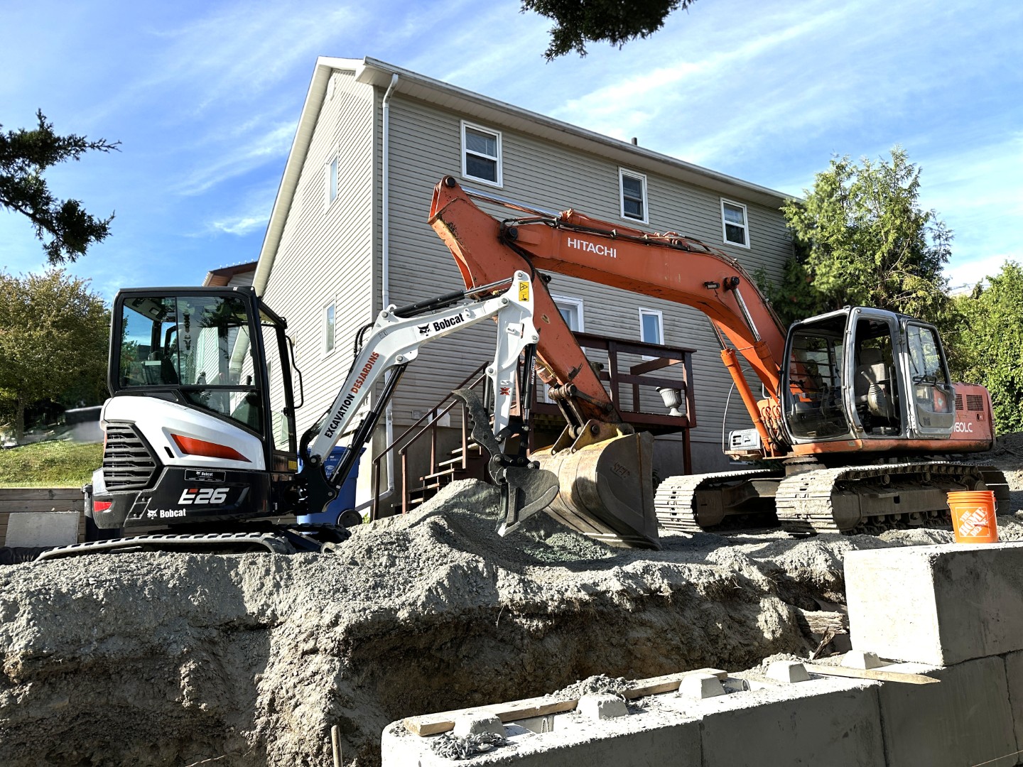 Murs de soutènement — réalisation 5