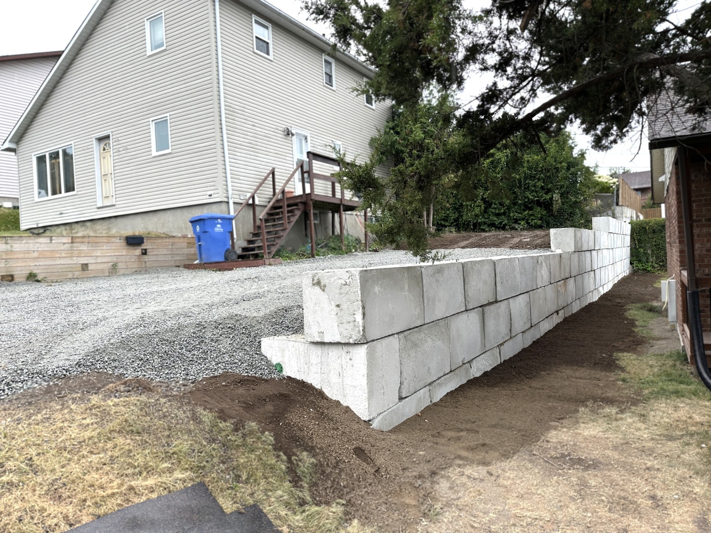 Murs de soutènement — réalisation 8