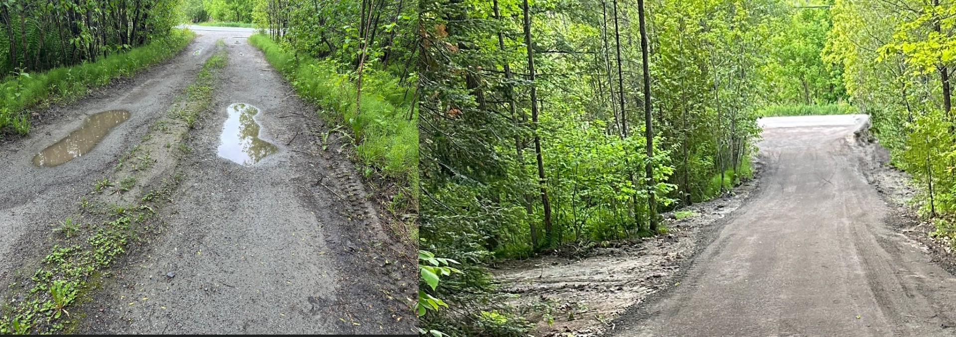 Nivellement d'entrée & recyclé d'asphalte — réalisation 6
