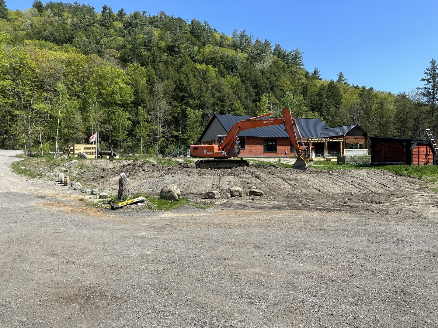 Terrassement & nivellement de terrain — réalisation 2