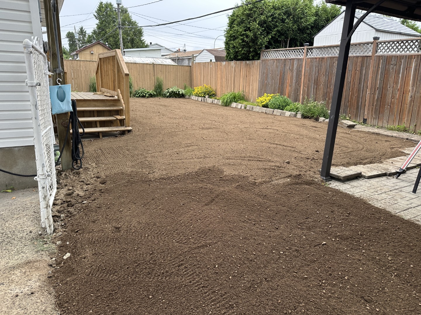 Terrassement & nivellement de terrain — réalisation 4