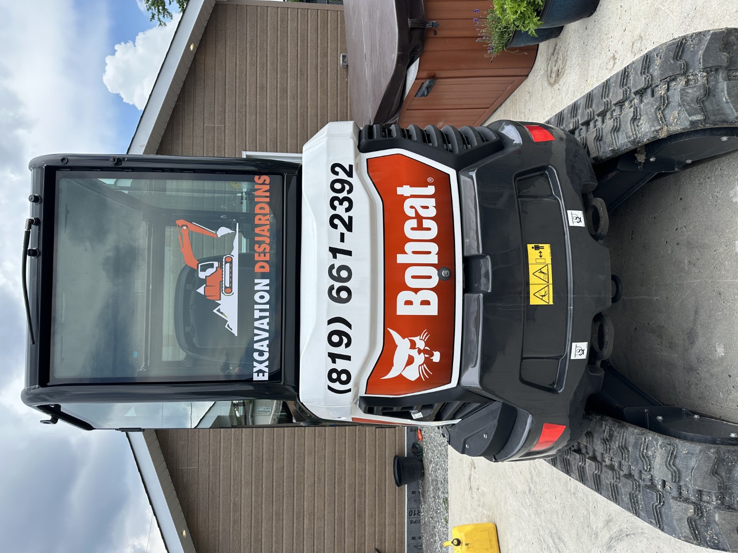 Travaux mini-pelle (Bobcat U27) — réalisation 7